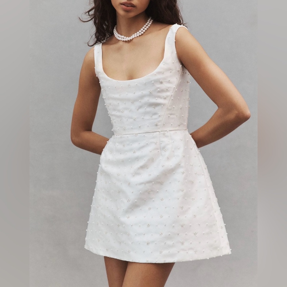 Watters Obsessed Scoop A-Line Mini Dress size 4 NEW!